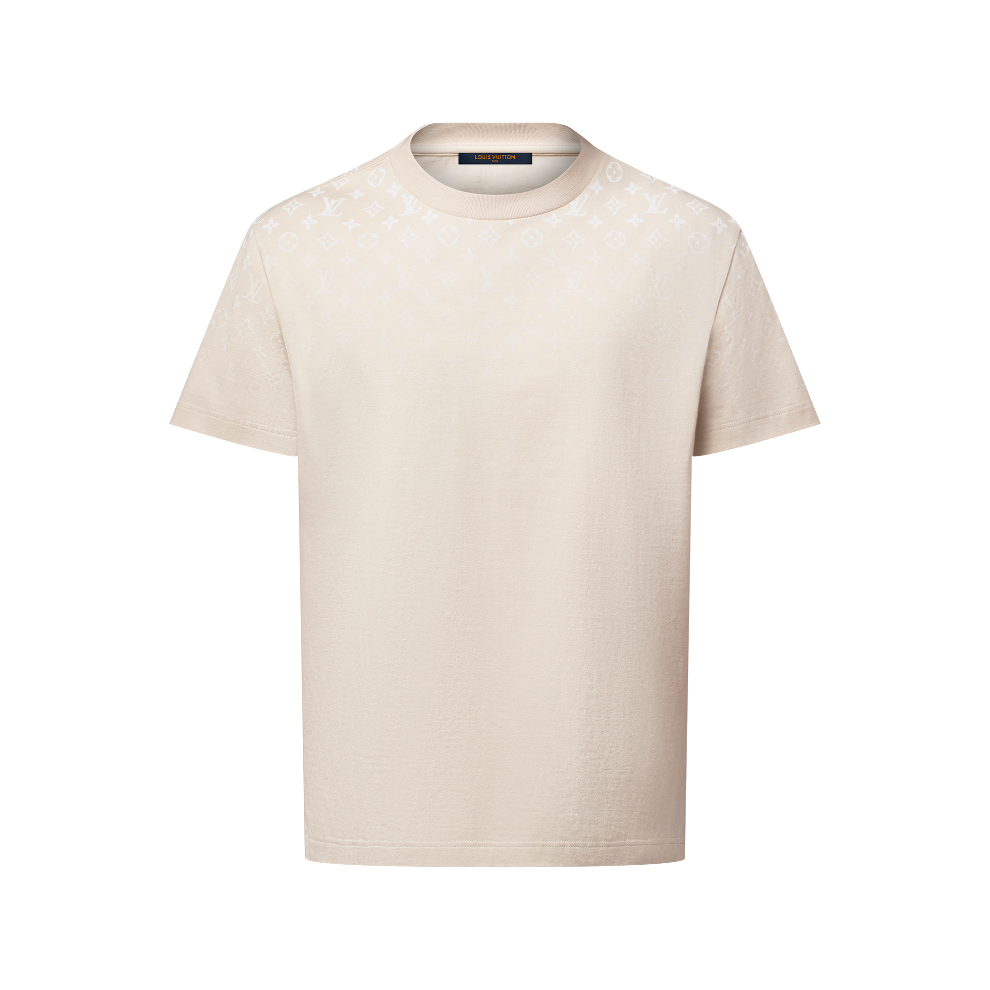 T-shirt in cotone con motivo Monogram Gradient - Abbigliamento